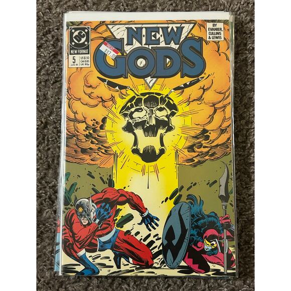 New Gods 3rd Series #1, 2, 3, 5, 6 (1989 DC) Lot of 5 - Picture 5 of 6